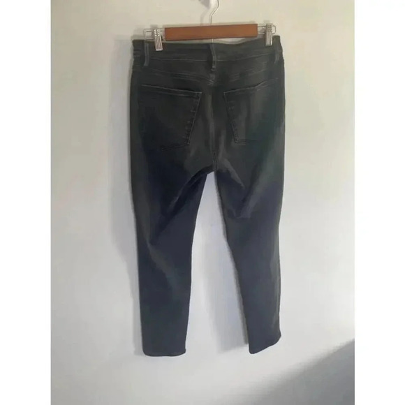 Women's Ann‎ Taylor Curvy Fit Skinny Jeans - Size 6 Black EUC! 0136 - Picture 6 of 12